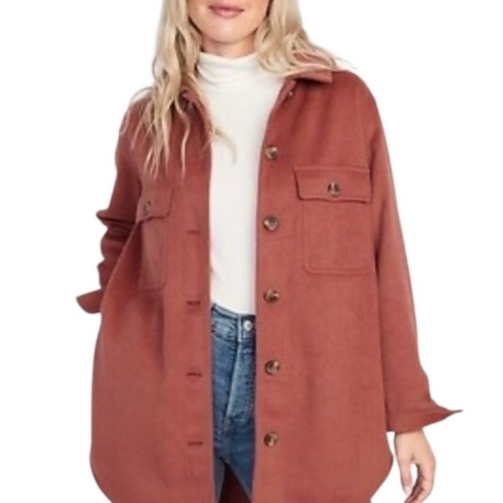 Old Navy Women's Utility Jacket in Warm Brown